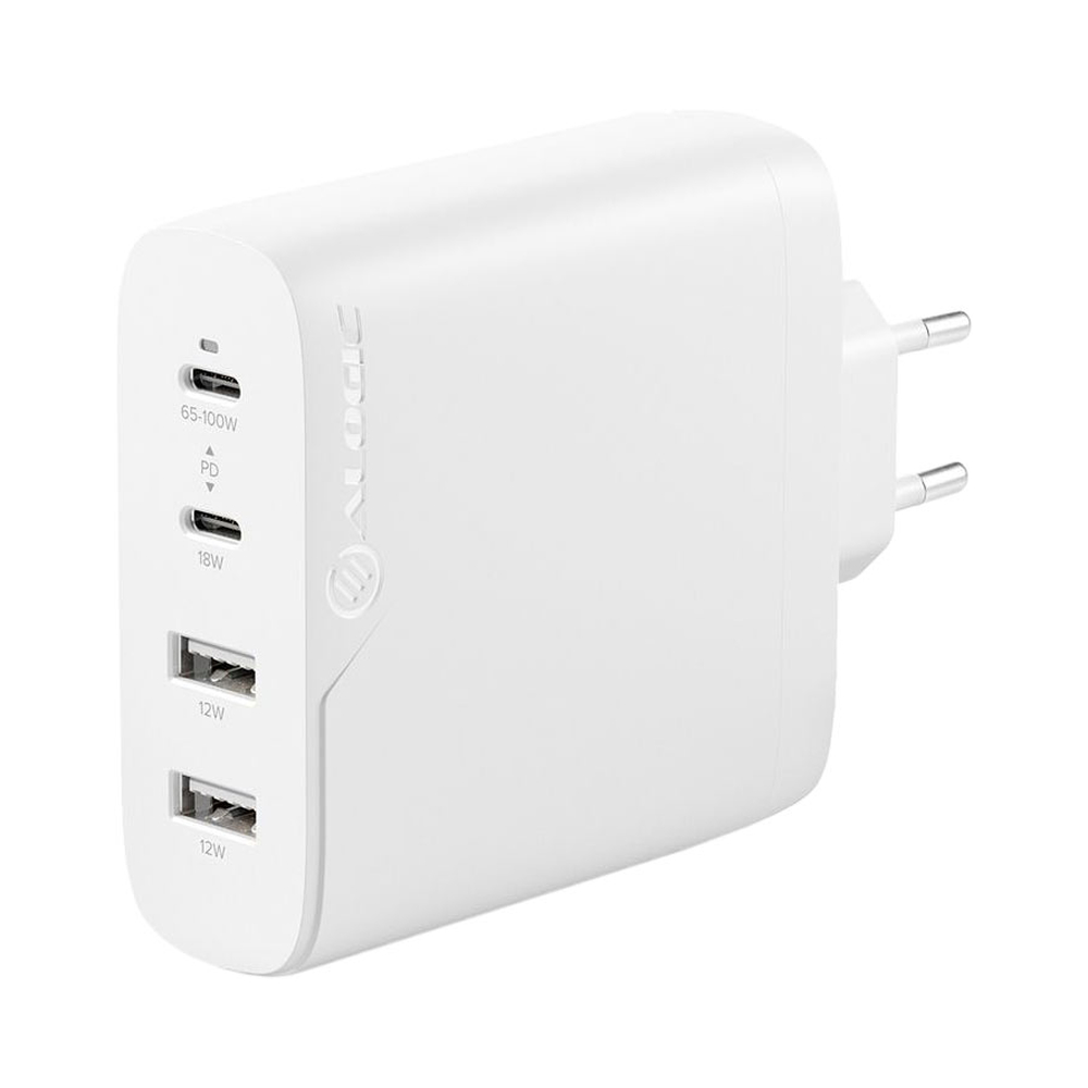 Сетевой зарядное устройство ALOGIC 4x100 Rapid Power 4 Port 100 W Gan, белый